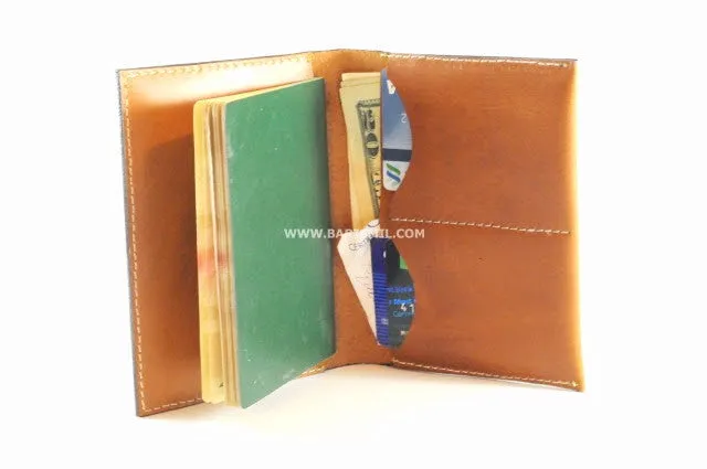 Leather Passport Cover & Holder