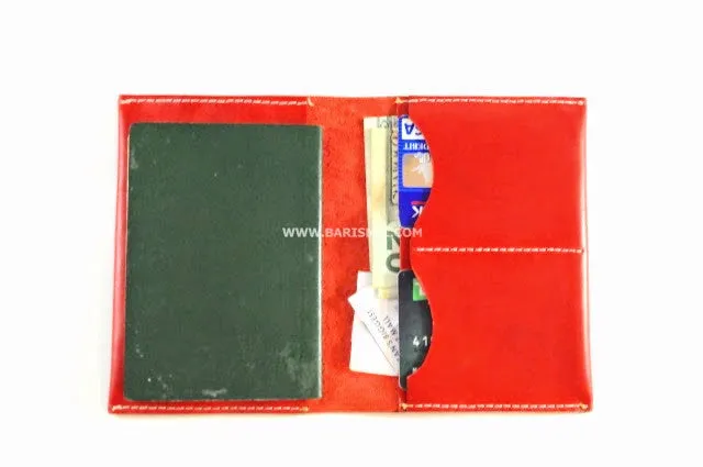 Leather Passport Cover & Holder