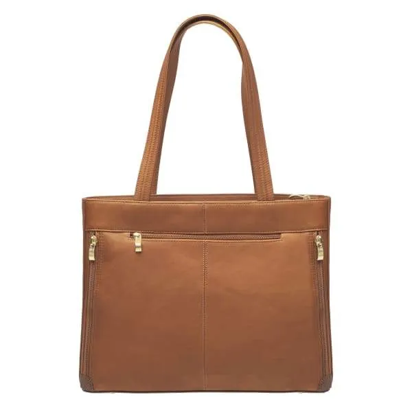 Leather Portfolio Tote by GTM