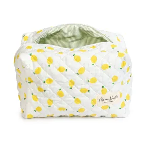 Lemonade Large Makeup Bag