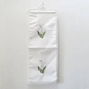 Lily of the Valley Cotton Roll Holder