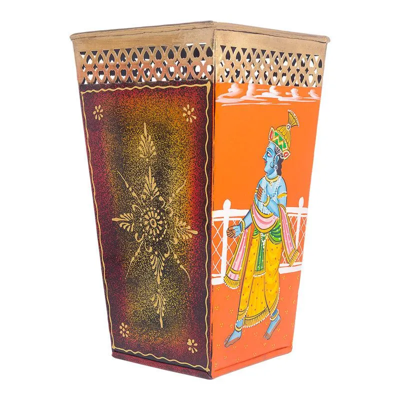 lord Krishna Handcrafted Desk Organizer