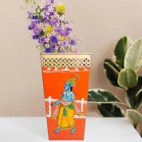 lord Krishna Handcrafted Desk Organizer