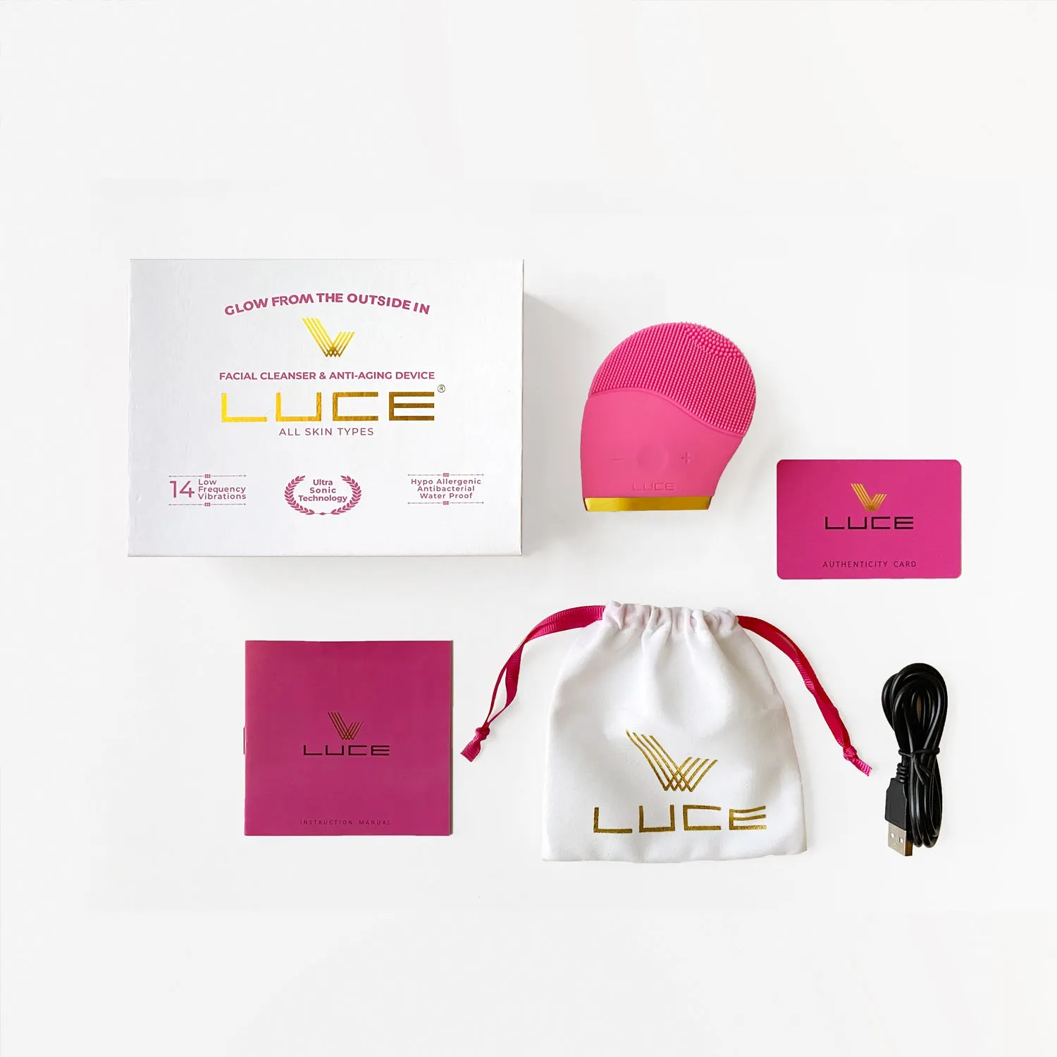 Luce 180° Facial Cleansing Device