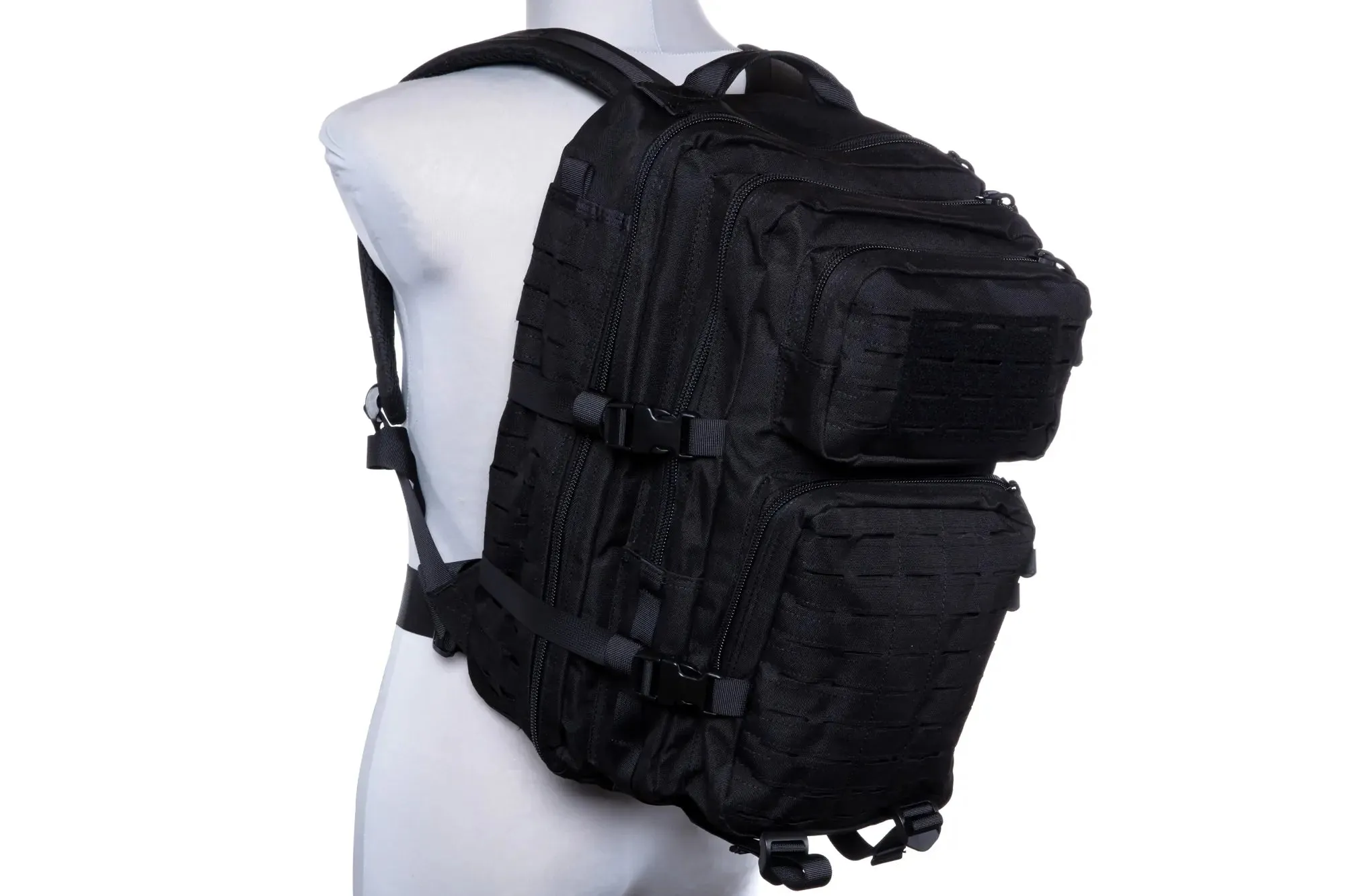 M-Tac Backpack Large Assault Pack Laser Cut Black