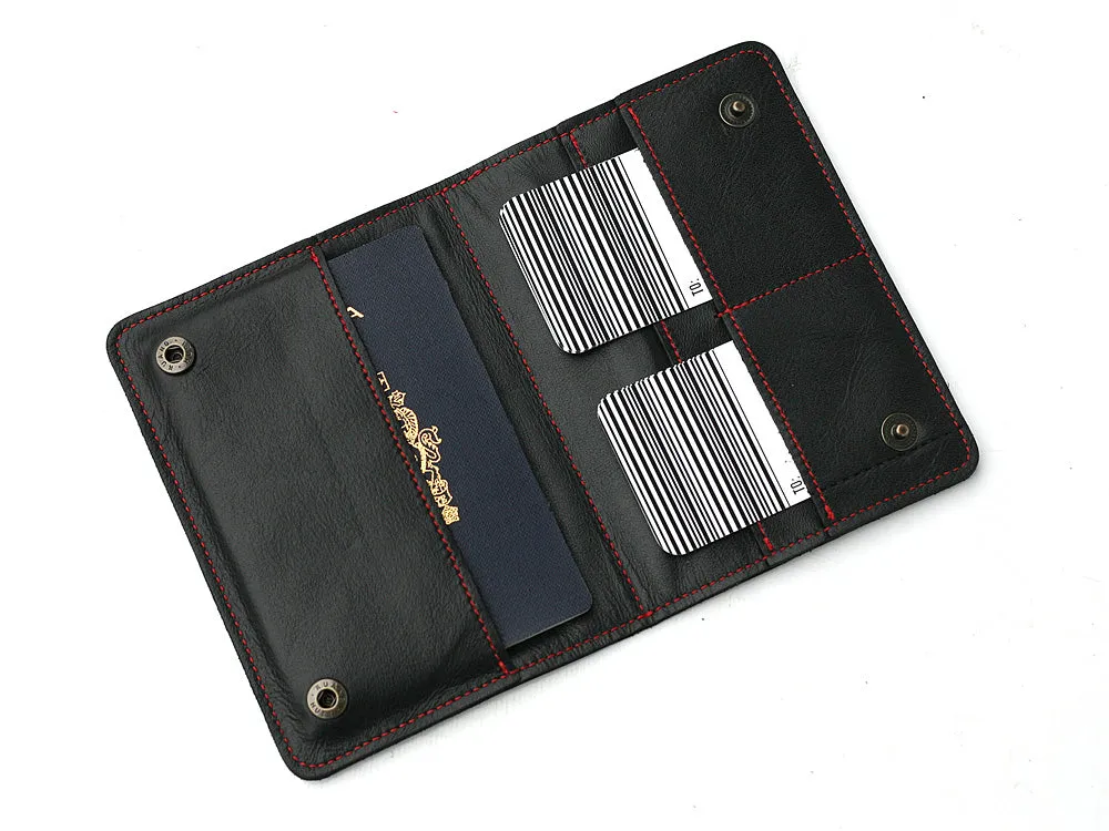 Mariclaro Passport Holder - Air Canada 777HD / Red Stitch