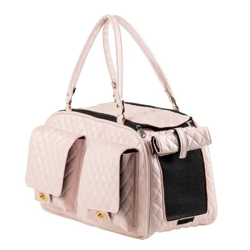 Marlee 2 Pink Quilted Carrier