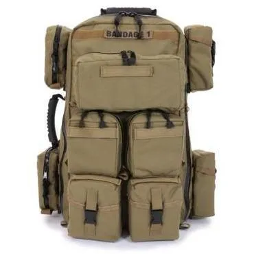 MED-TAC Tactical Medical Backpack w/Pouches