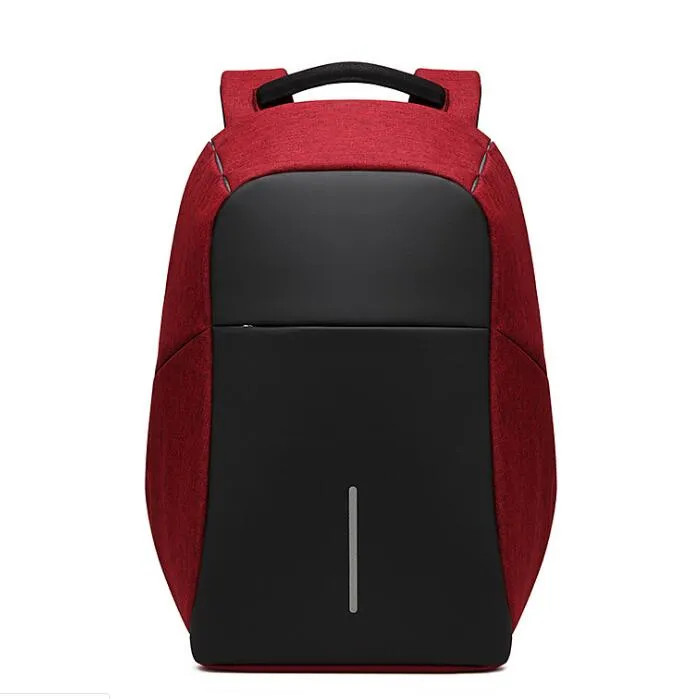 Men Anti theft Backpack USB Charging 15.6 Laptop Backpack Multifunction Waterproof Travel Bagpack  School bag