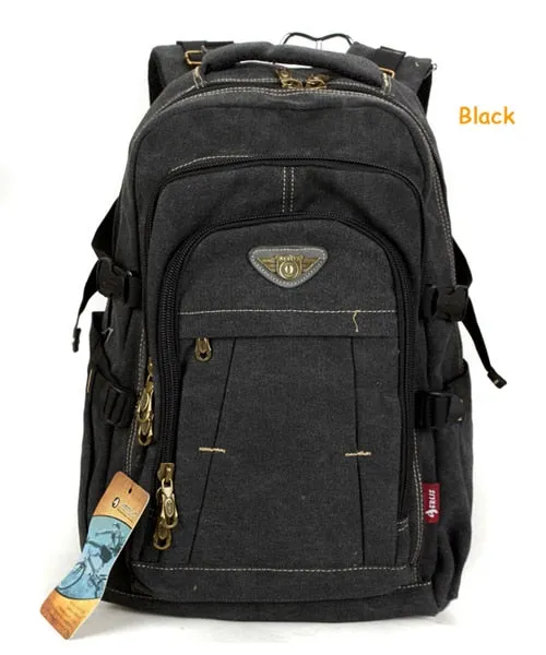 Men's Military Canvas Backpack