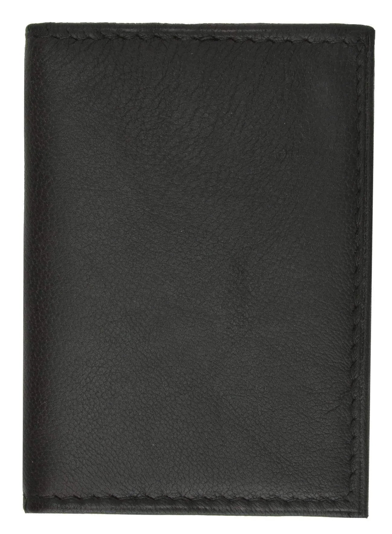 Mens New Leather Lamb Bifold Mini Card Holder Wallet 66 (C)