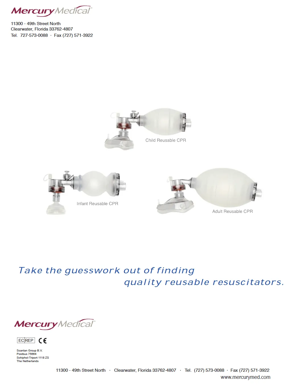 Mercury Infant Resuscitator - Disposable