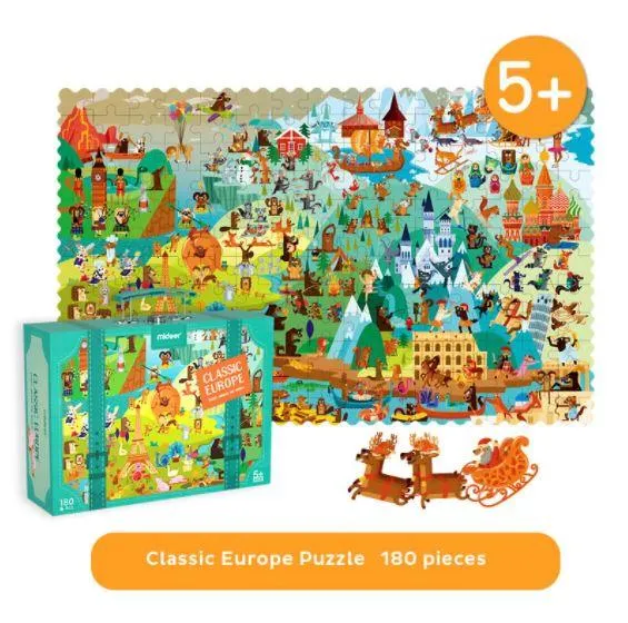 Mideer Travel Around The World Puzzle