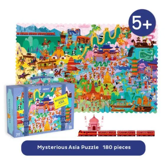 Mideer Travel Around The World Puzzle