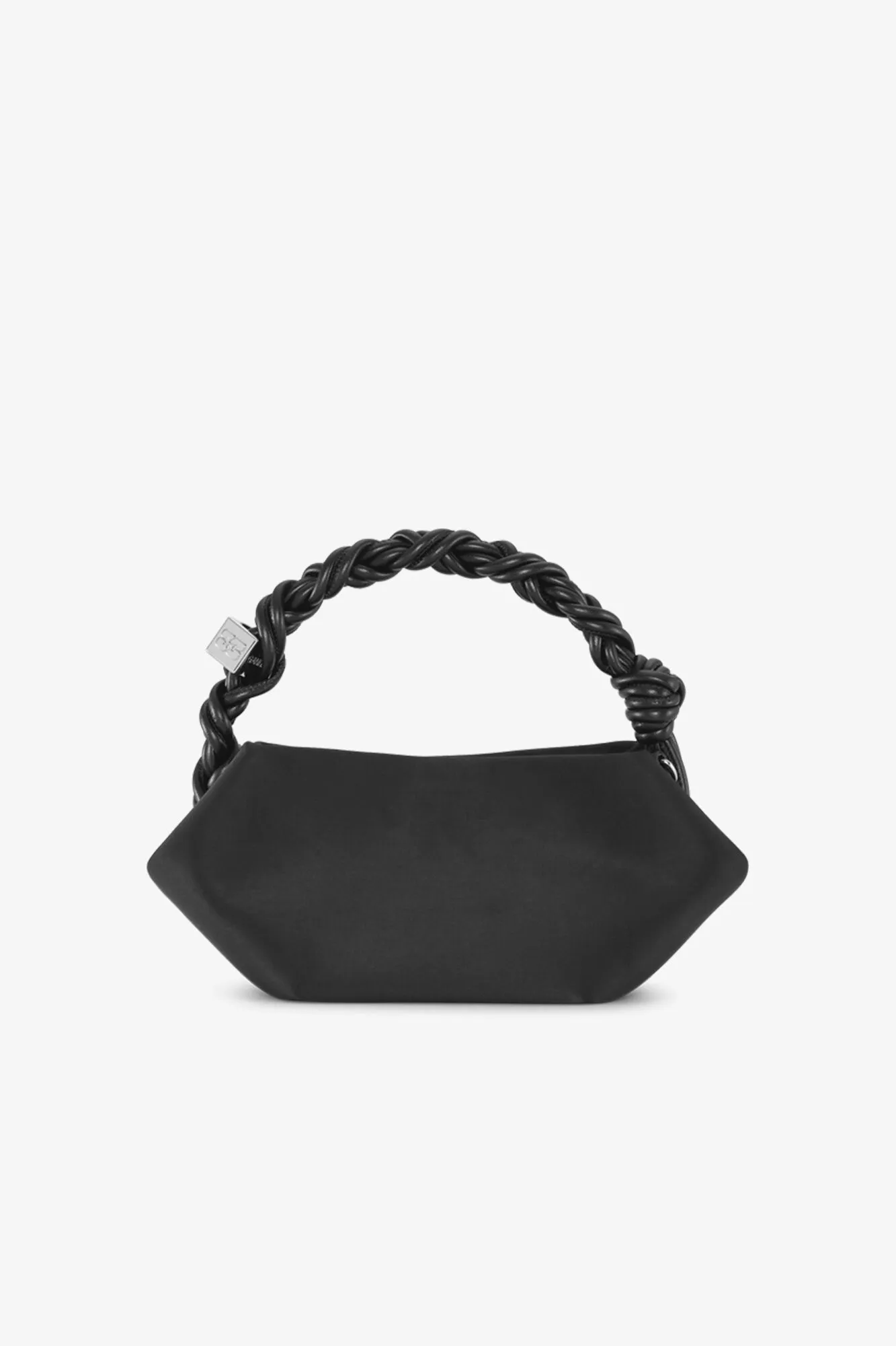 Mini Satin Bou Bag - Black