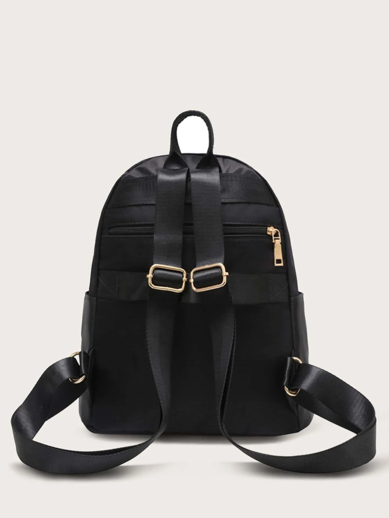 Minimalist Quilted Classic Backpack