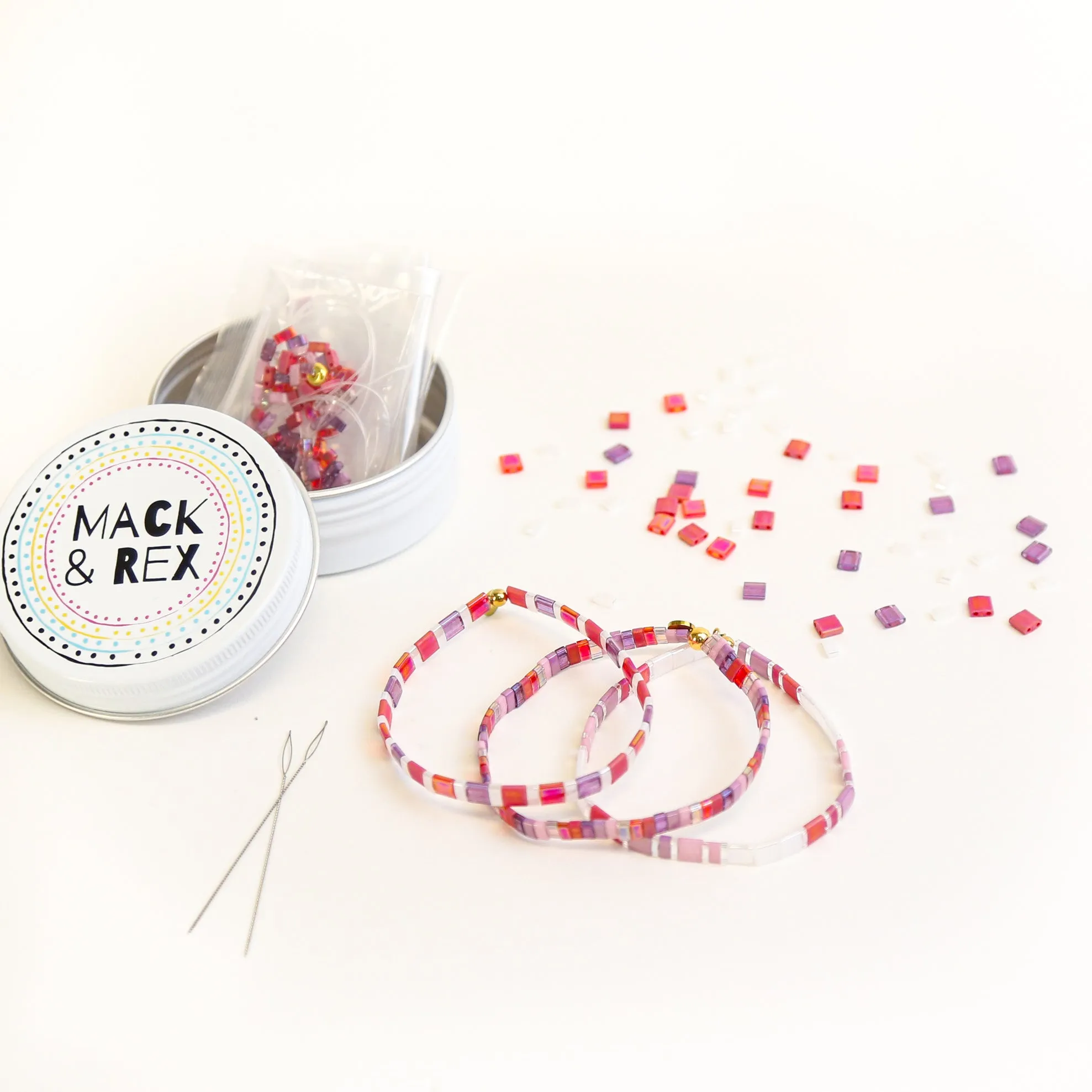 MONTHLY Bracelet Making Kit - Includes 3 Bracelets