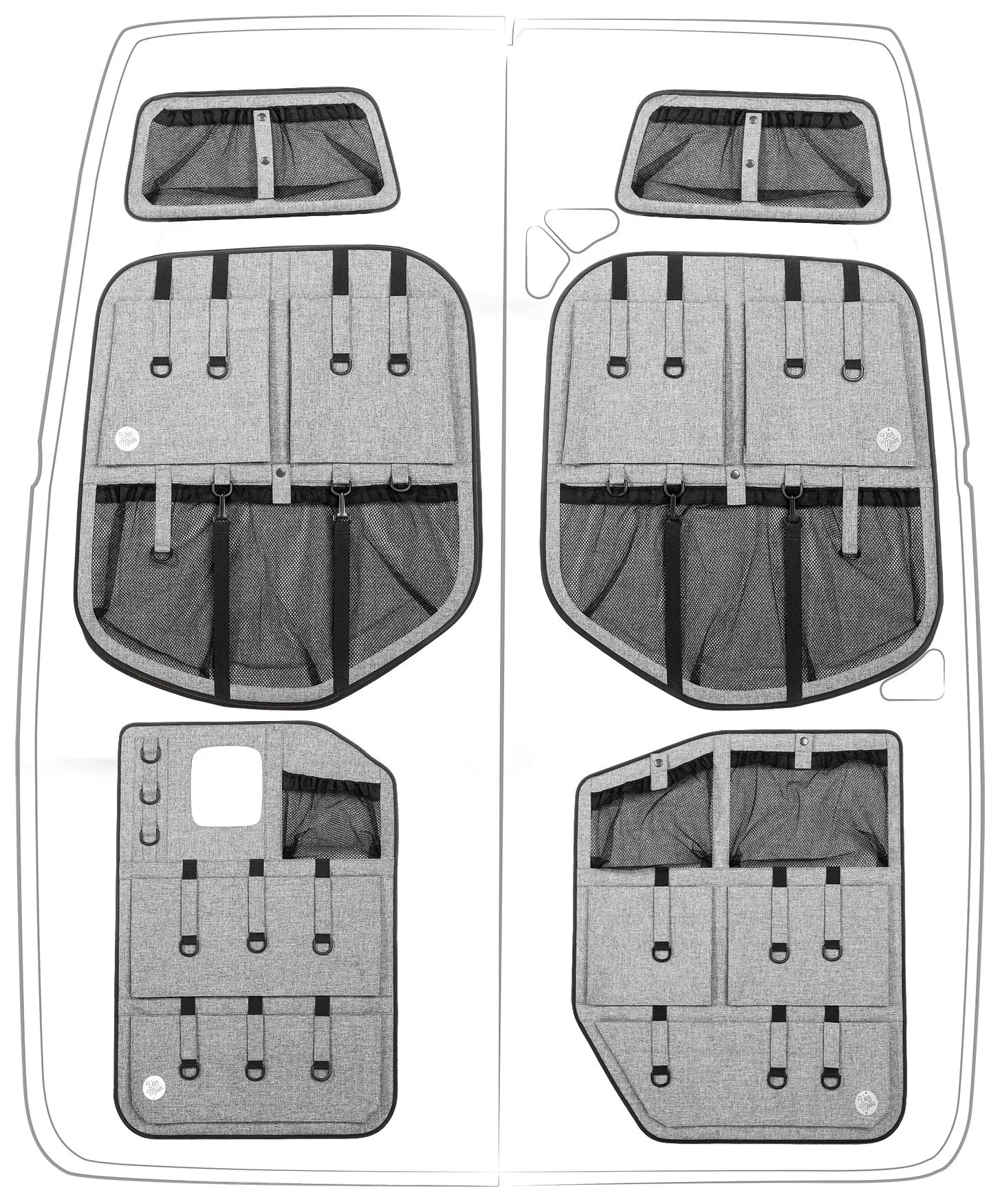 Moon Organizer - Bottom Right - 910 Mercedes Sprinter