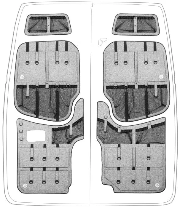 Moon Organizer - Top Right - VW Crafter up to 2016