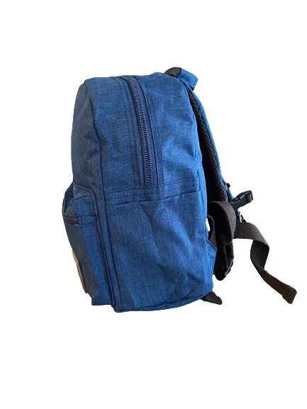 Navy Pediatric Infusion Backpack with Chest Straps