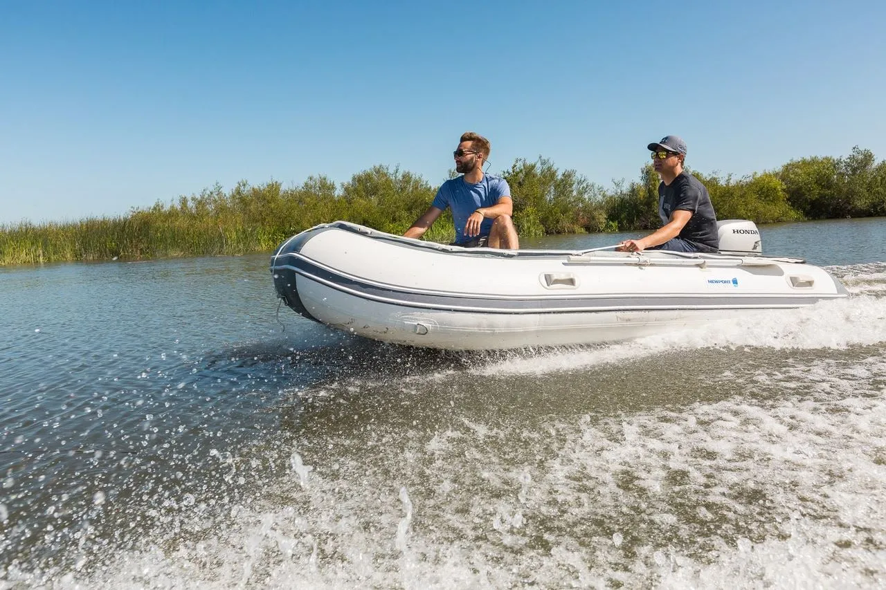 Newport Catalina Inflatable Boat - 12ft Marine Wood Floor