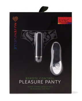 Nu Sensuelle Pleasure Panty (Black)