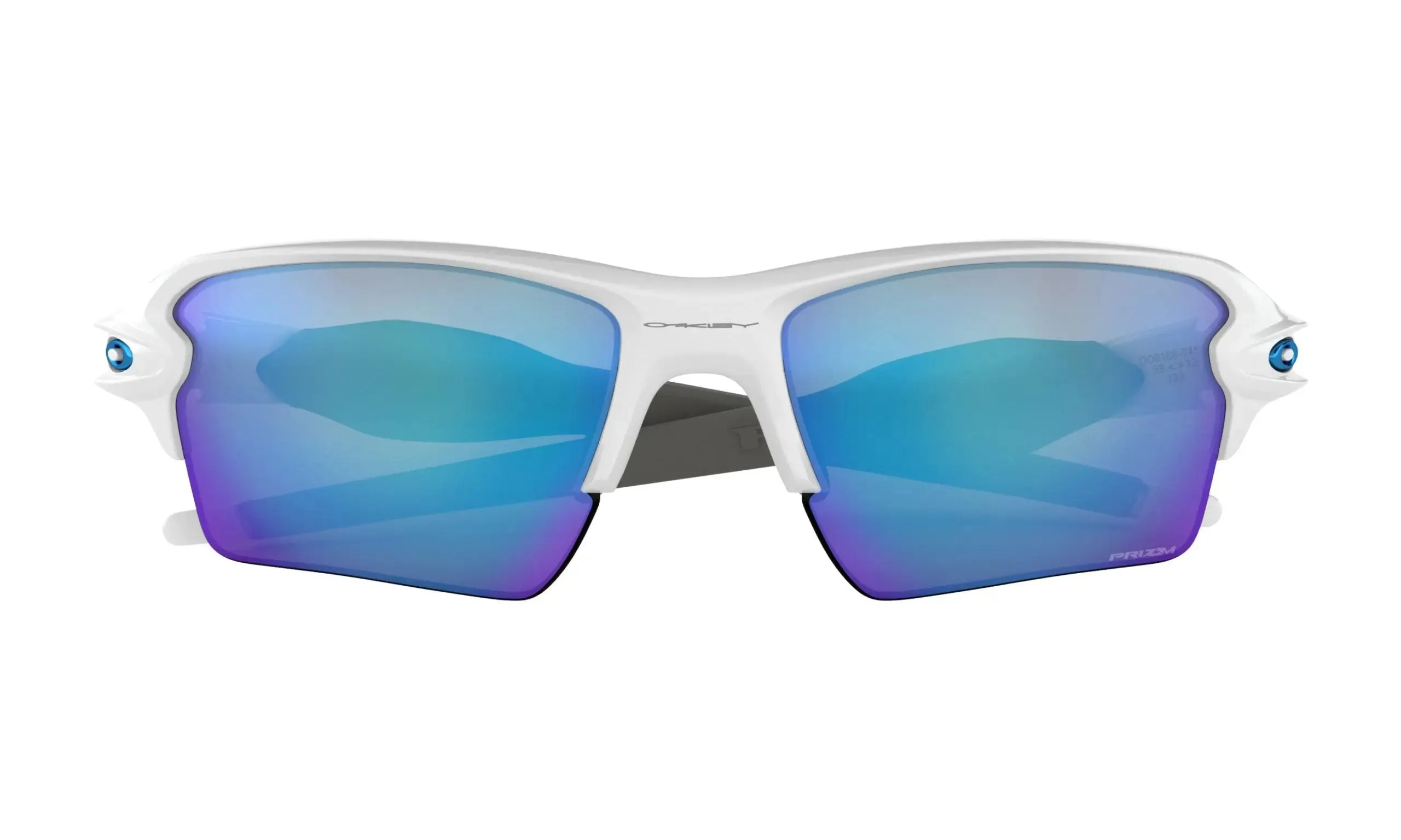 OAKLEY Flak 2.0 XL Sunglasses - Polished White - Prizm Sapphire