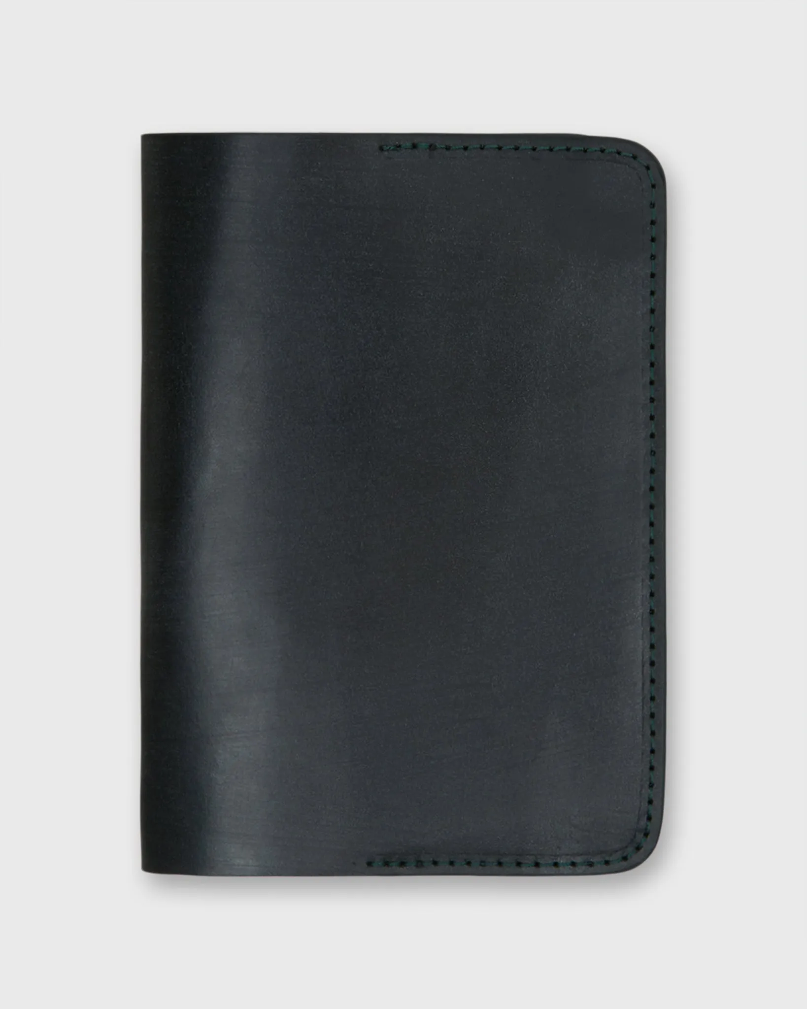 Passport Holder in Bottle Green Bridle Leather