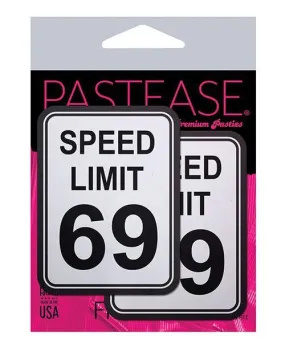 Pastease Premium Speed Limit 69 - White/black O/s