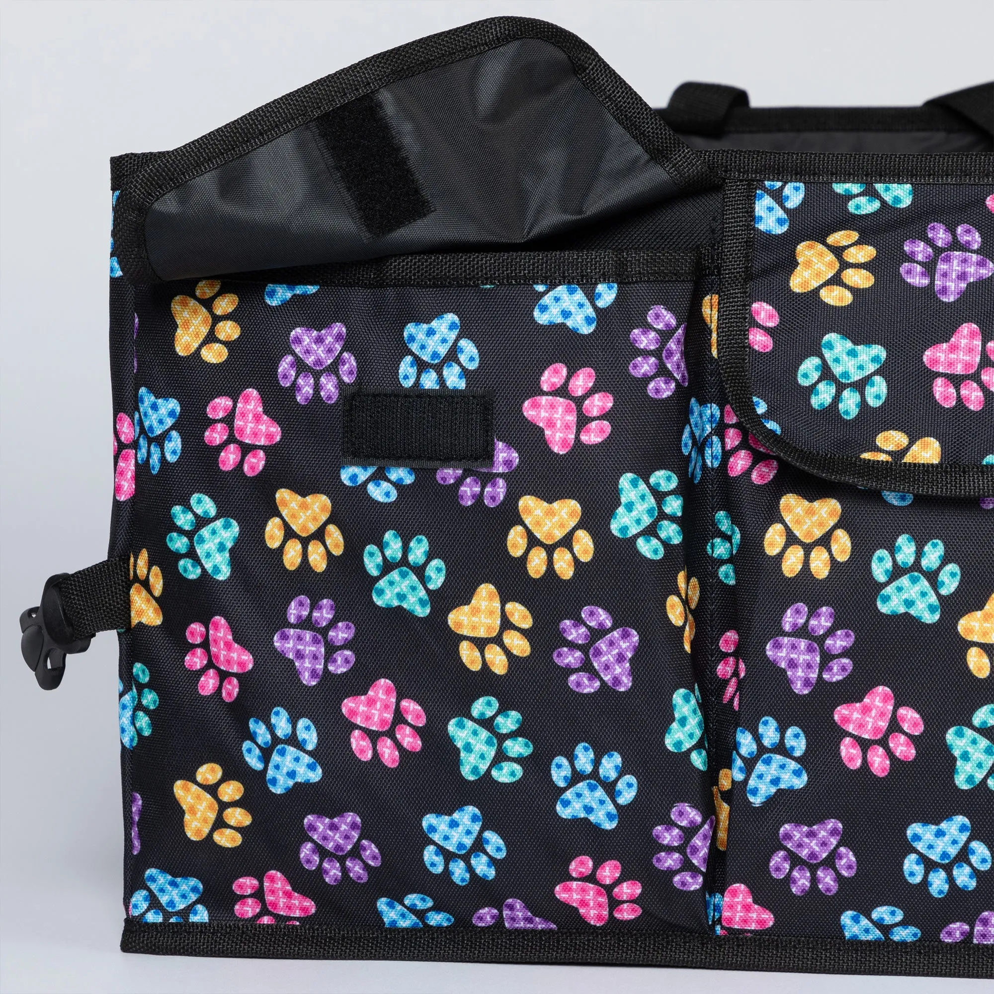 Paw Print Car Trunk Foldable Organizer