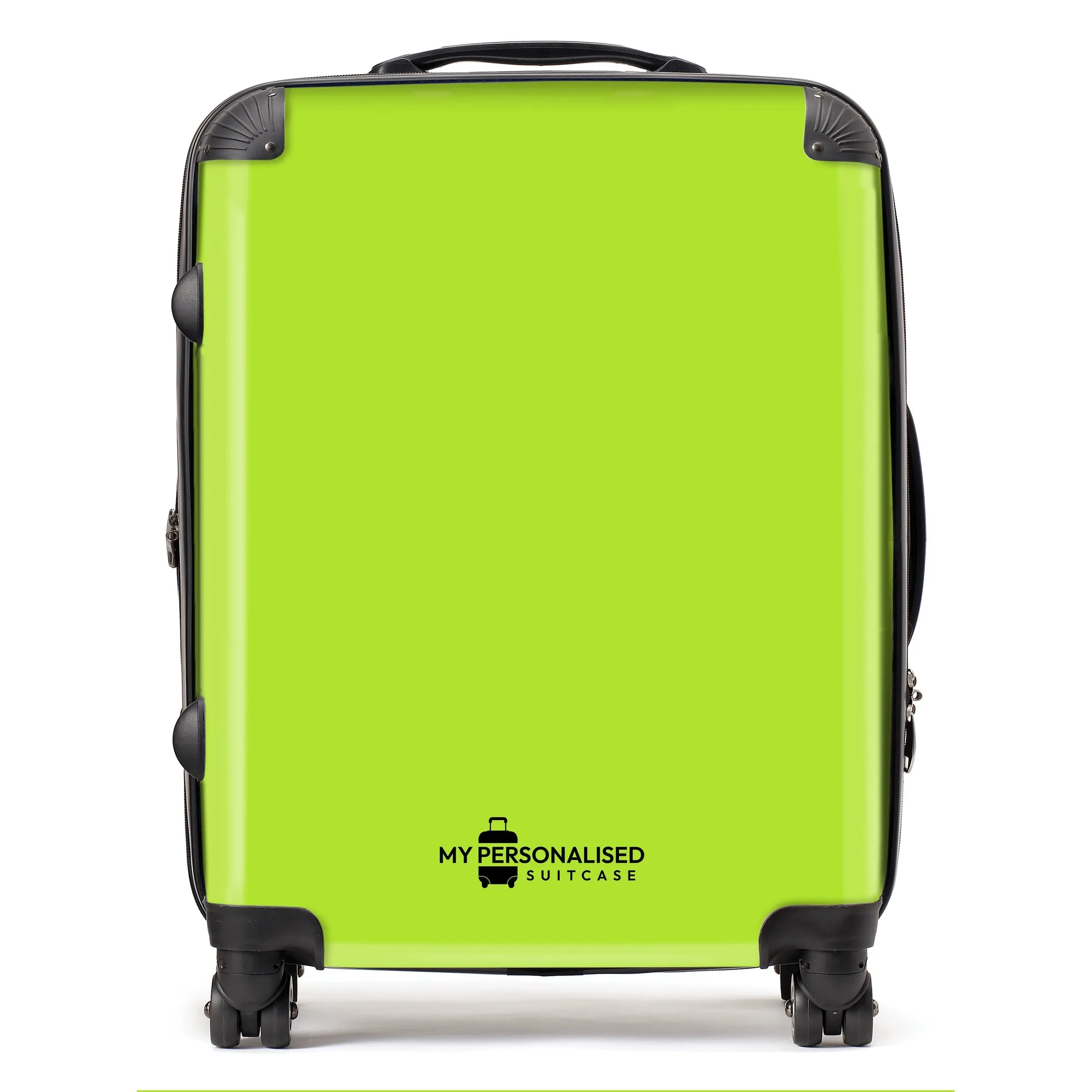 Personalised Lime Green Suitcase