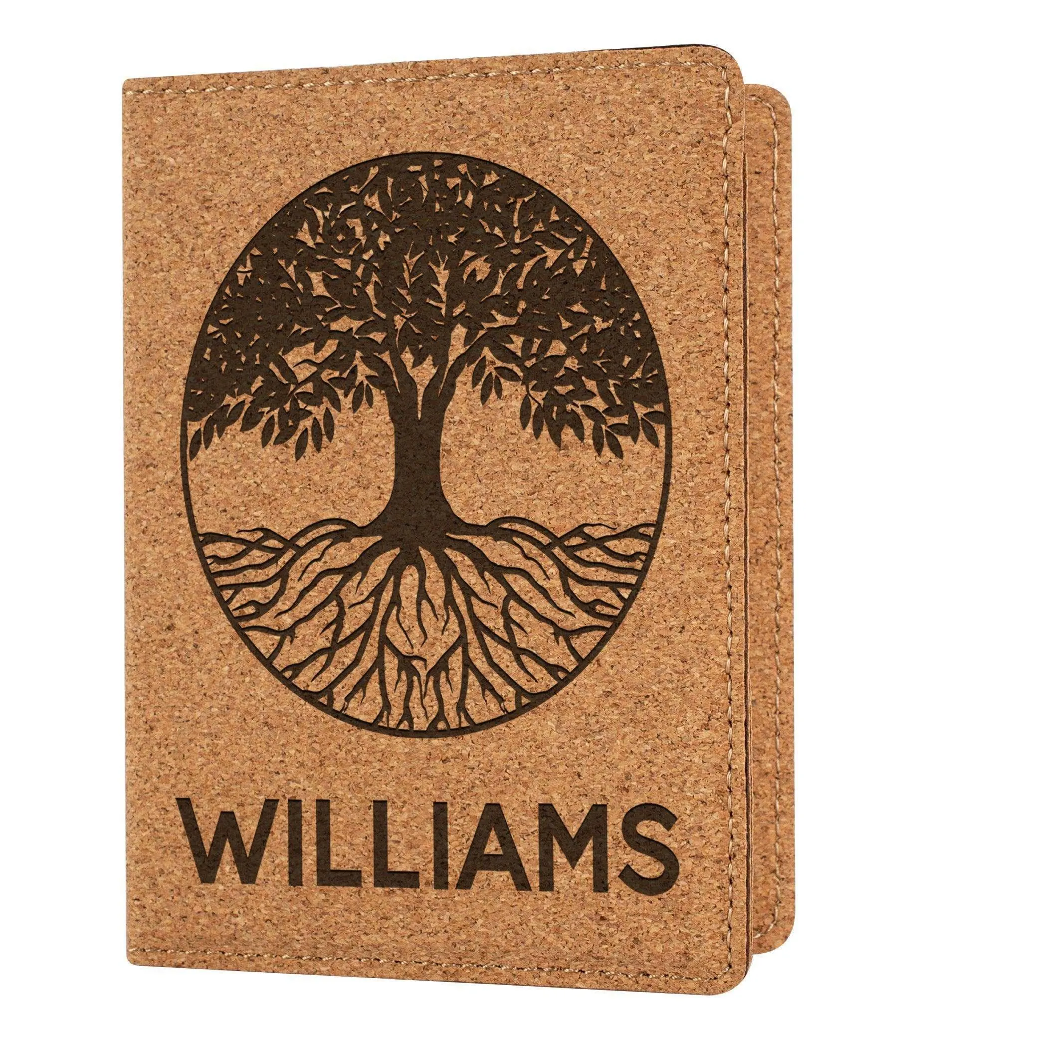 Personalized Passport Holder - Custom Leather Passport Cover