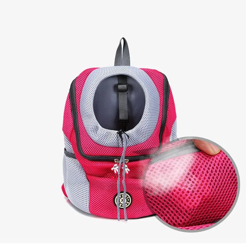 Pet Dog Carrier Breathable Mesh Backpack