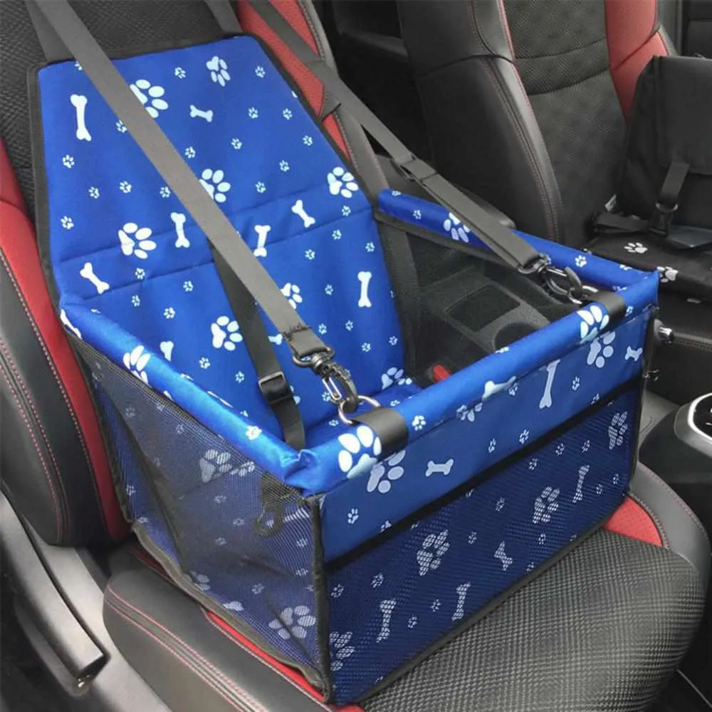 Pet Safety Carrier Seat - Waterproof Safe Carry Cat Puppy Dog Car Seat / Bag / Pad