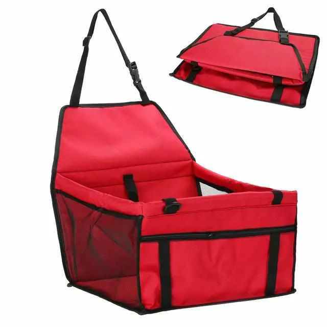 Pet Safety Carrier Seat - Waterproof Safe Carry Cat Puppy Dog Car Seat / Bag / Pad