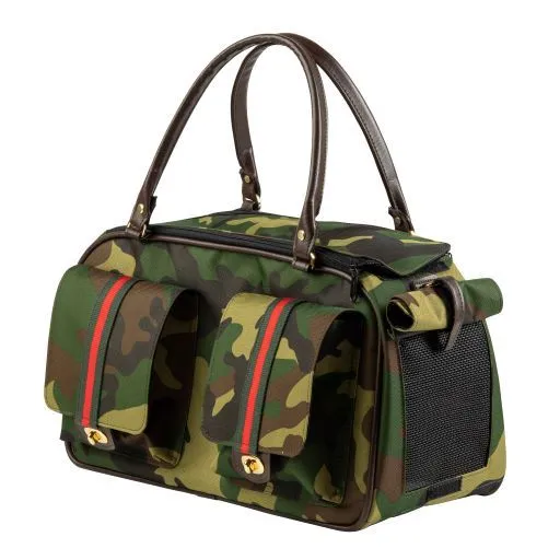 Petote Marlee 2 Dog Carrier Camo Stripe