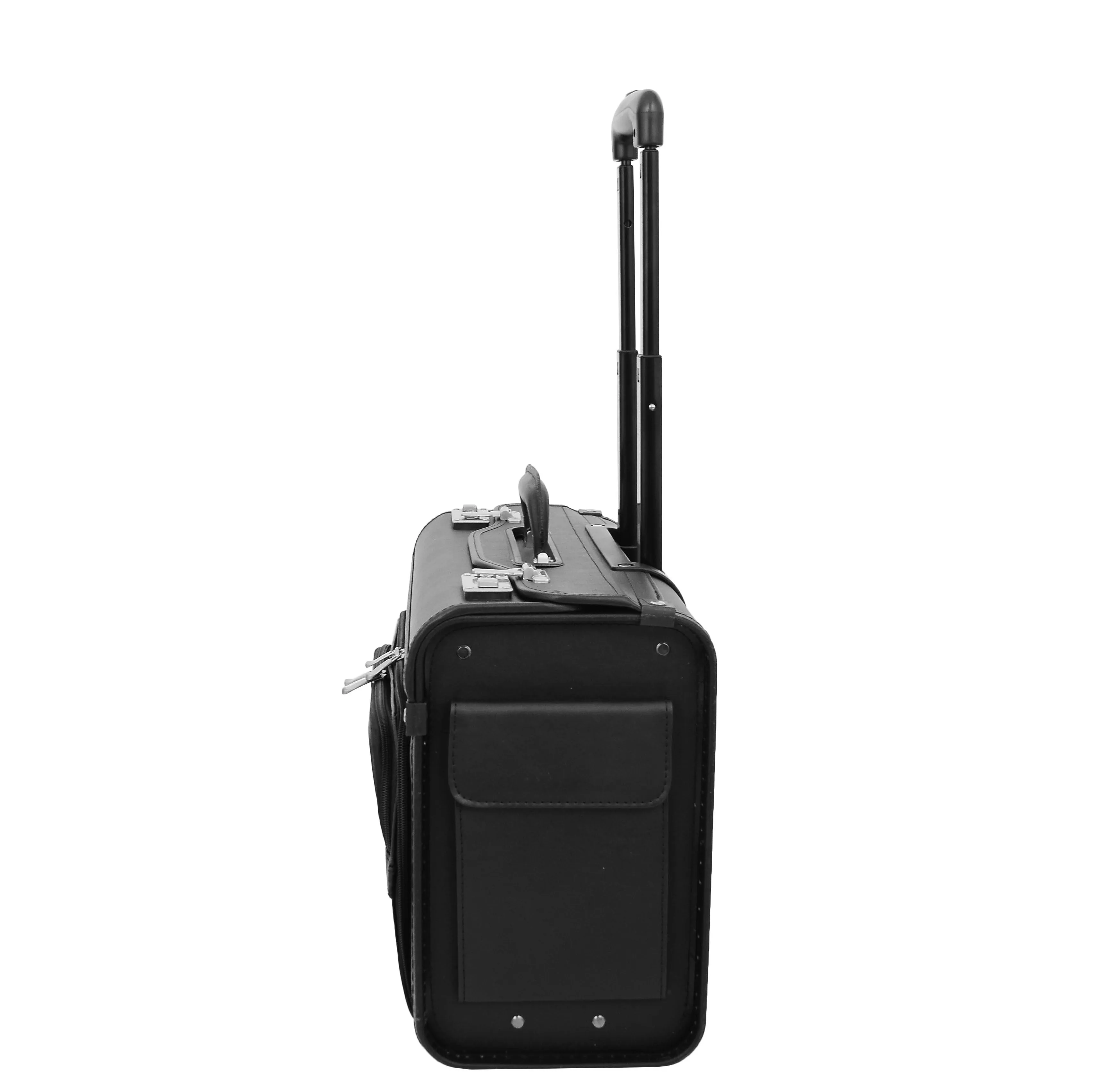 Pilot Case Wheeled Lockable Laptop Bag Aberdeen Black