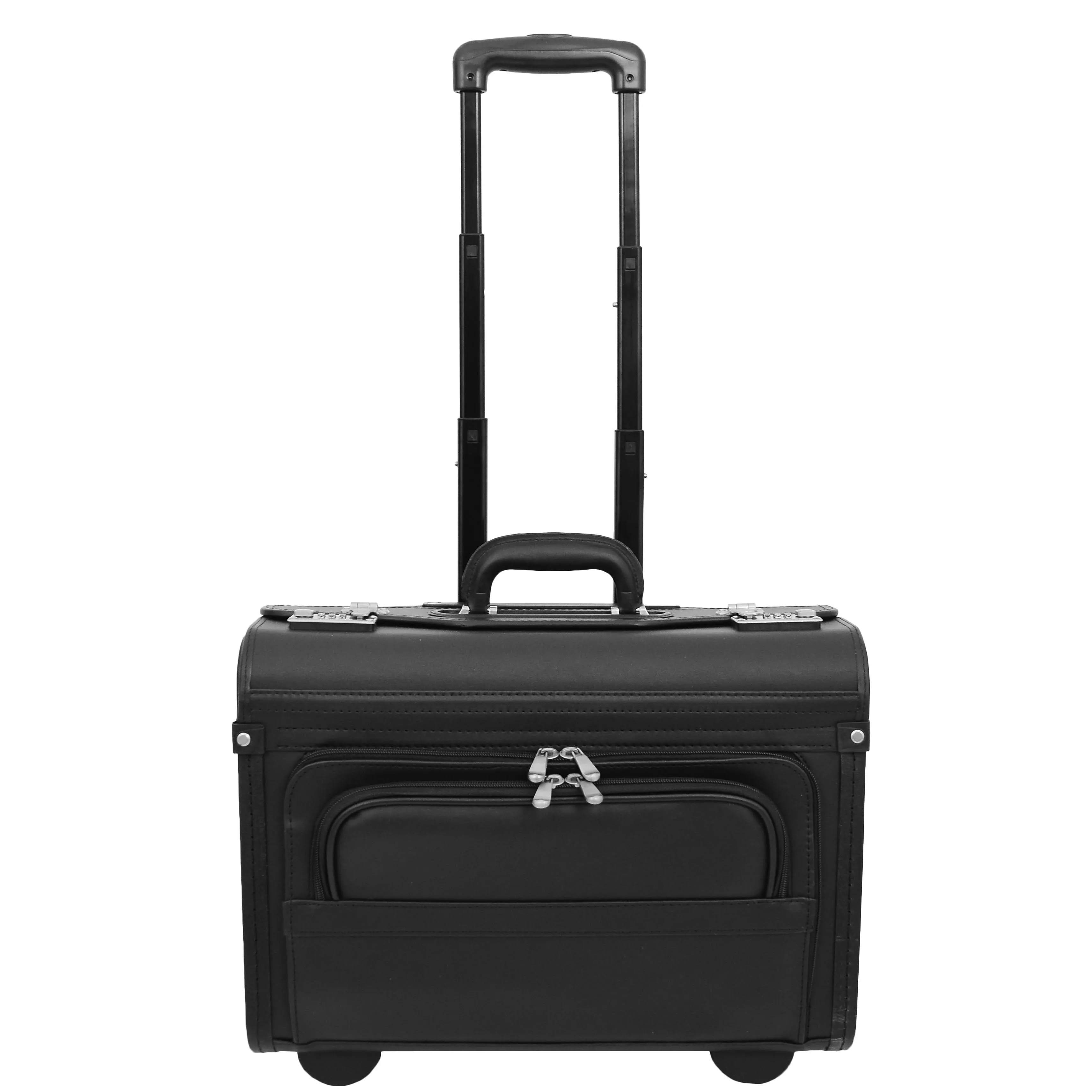 Pilot Case Wheeled Lockable Laptop Bag Aberdeen Black