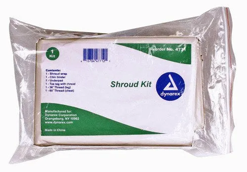 Post-Mortem Shroud Kit - 8 Piece Set