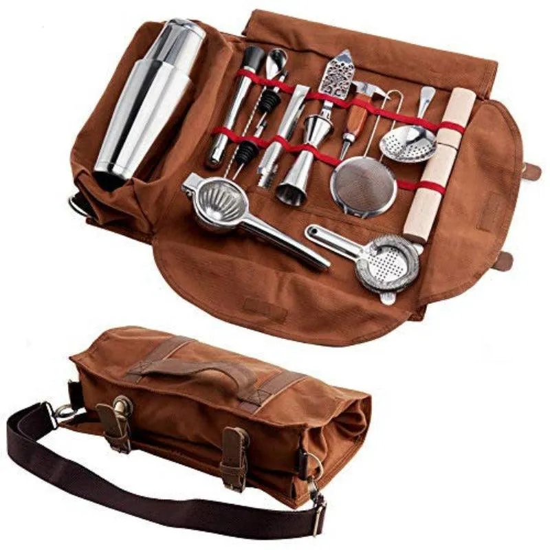 PROFESSIONAL COCKTAIL BAR KIT WITH BAG