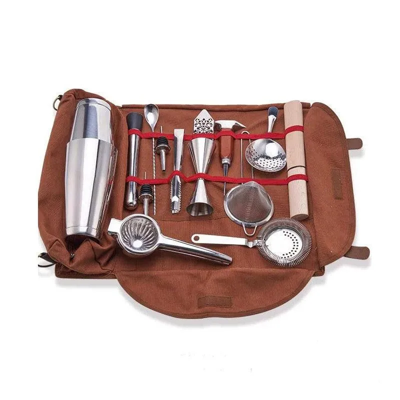 PROFESSIONAL COCKTAIL BAR KIT WITH BAG