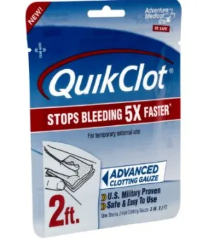 QuikClot Gauze (3" x 2')