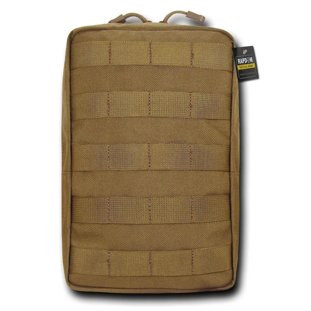 RAPDOM 6X10 Utility Pouch Vertical Tactical Gear Military