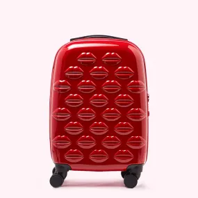 RED SMALL LIPS SPINNER CASE