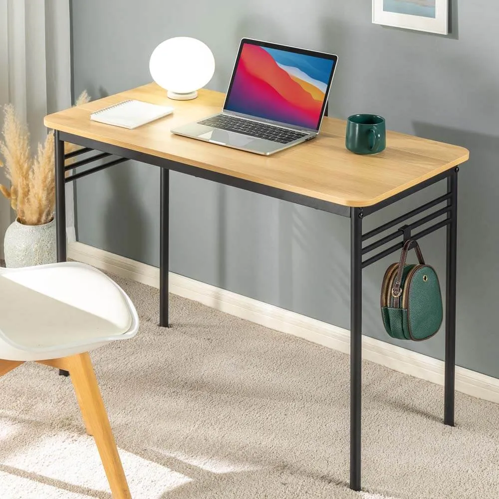 Retro Home Office Study Desk Natural