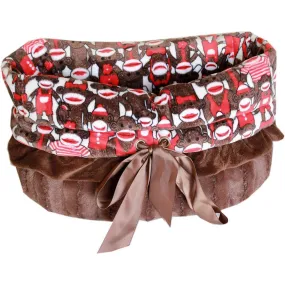 Reversible Snuggle Bug Dog Carrier Funky Monkey