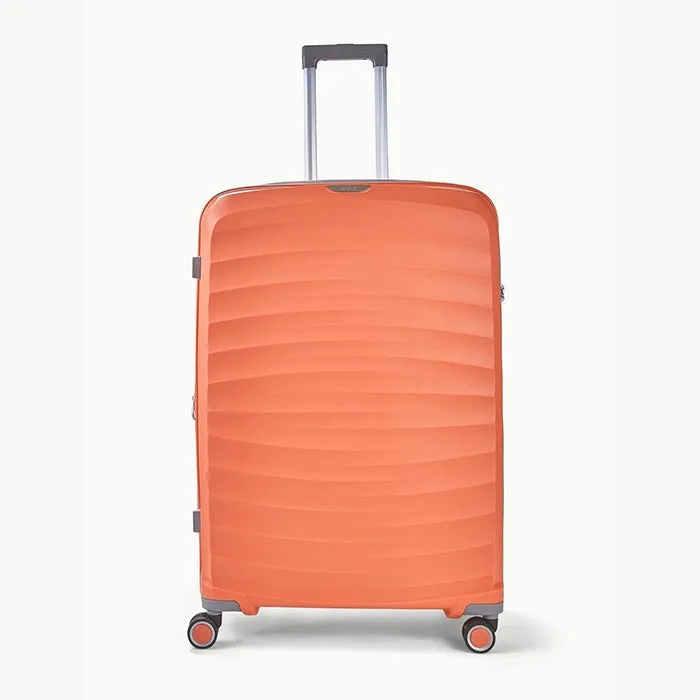 Rock Sunwave Expandable Spinner Medium Suitcase 66cm - Peach