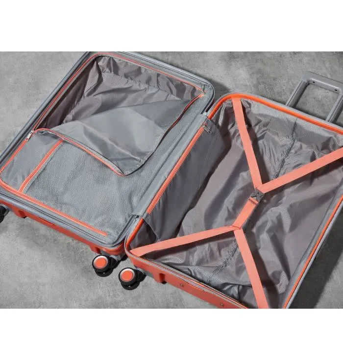 Rock Sunwave Expandable Spinner Medium Suitcase 66cm - Peach