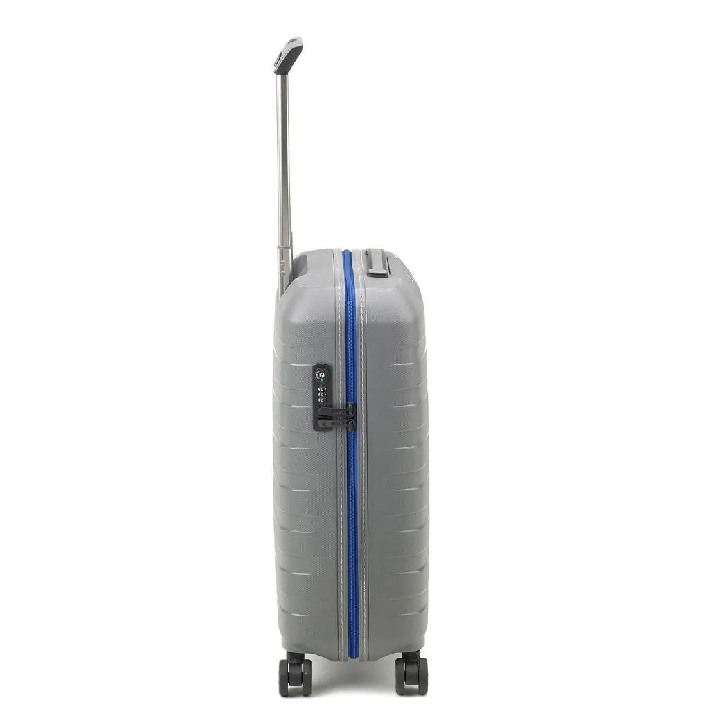 Roncato Box Young Carry On 55cm Hardsided Spinner Suitcase Grey