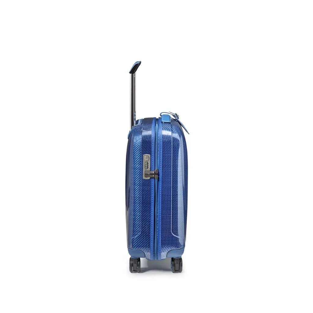 Roncato We Are Glam Carry On 55cm Spinner Suitcase 2kg - Blue